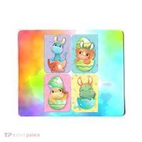 Cute Baby Dinosaurs Easter Eggs Mousepad thumb 0