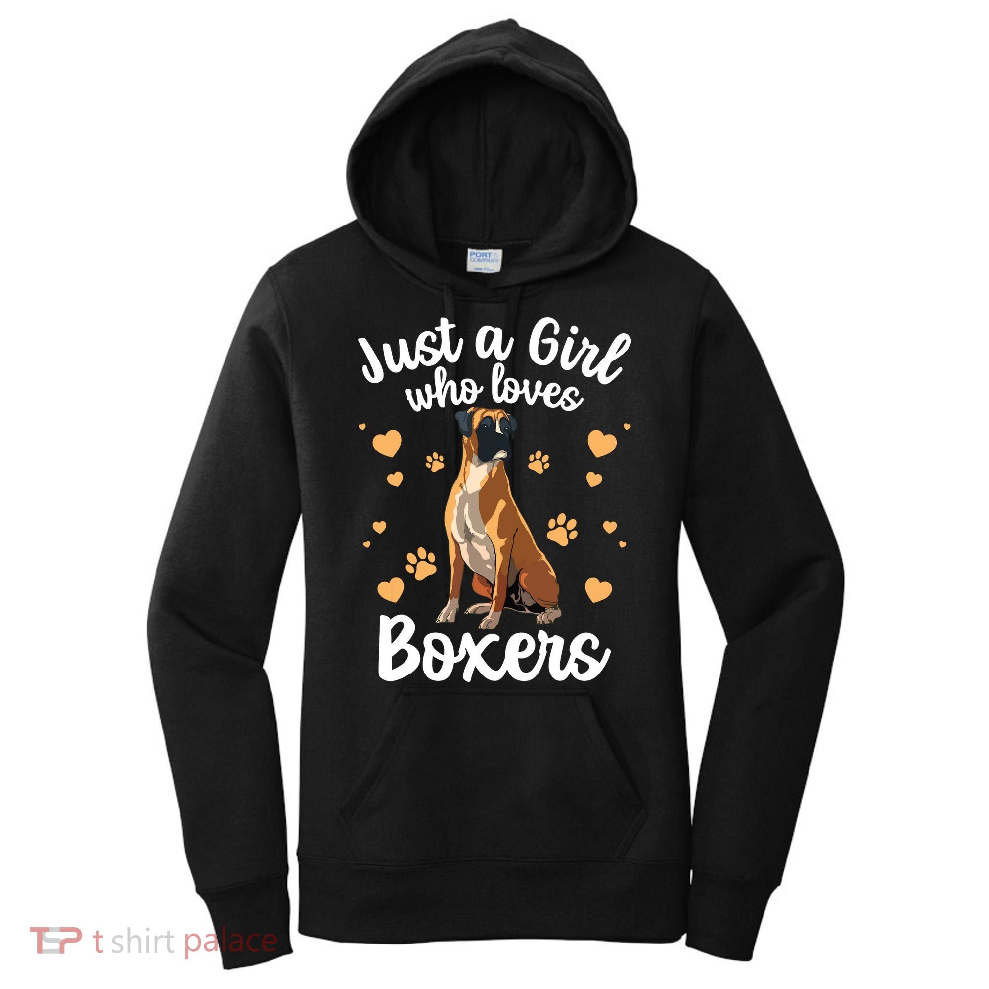 Cool Boxer Dog For Girl Women Dog Trainer Boxer Lovers Women's Hoodie