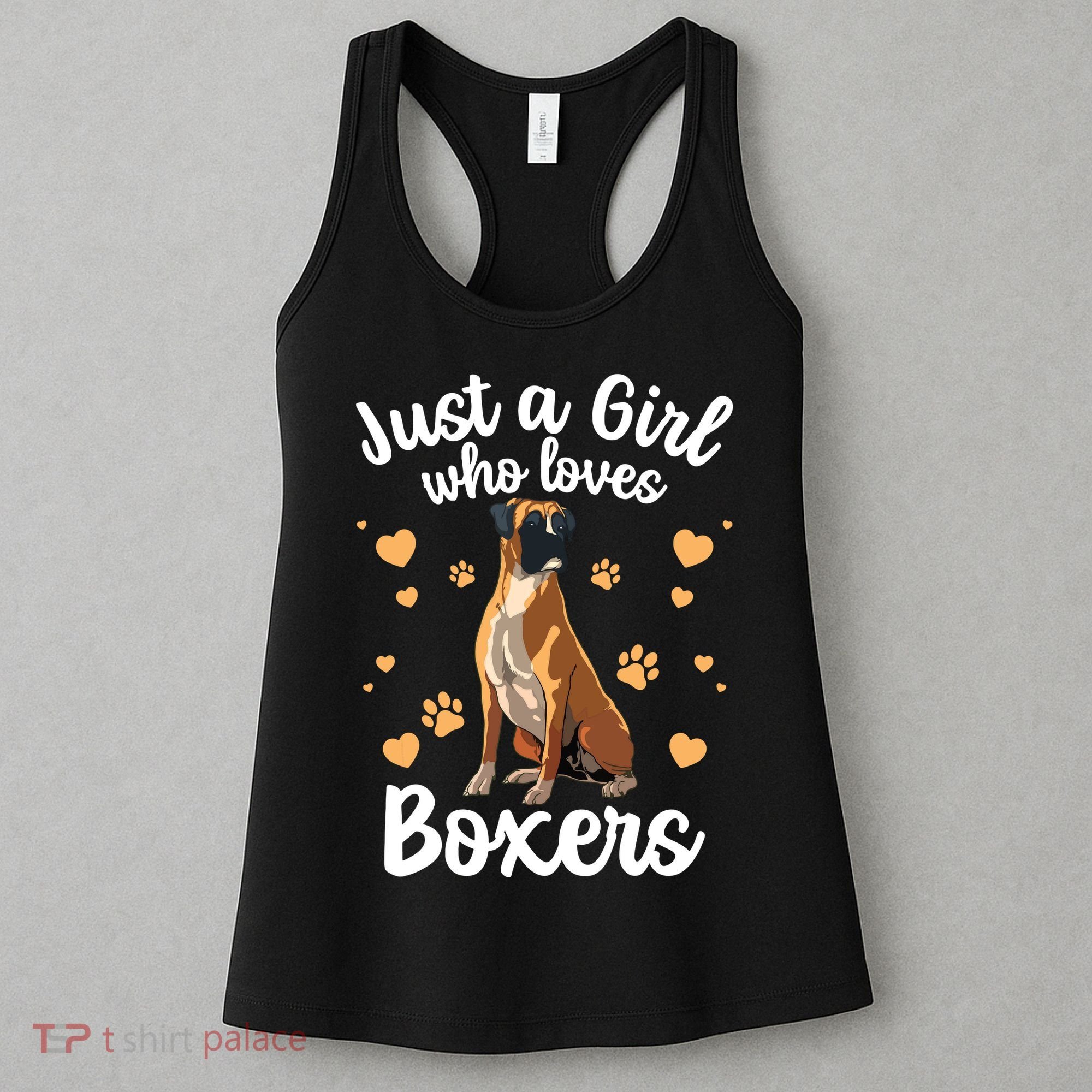 Cool Boxer Dog For Girl Women Dog Trainer Boxer Lovers Women's Tank Top