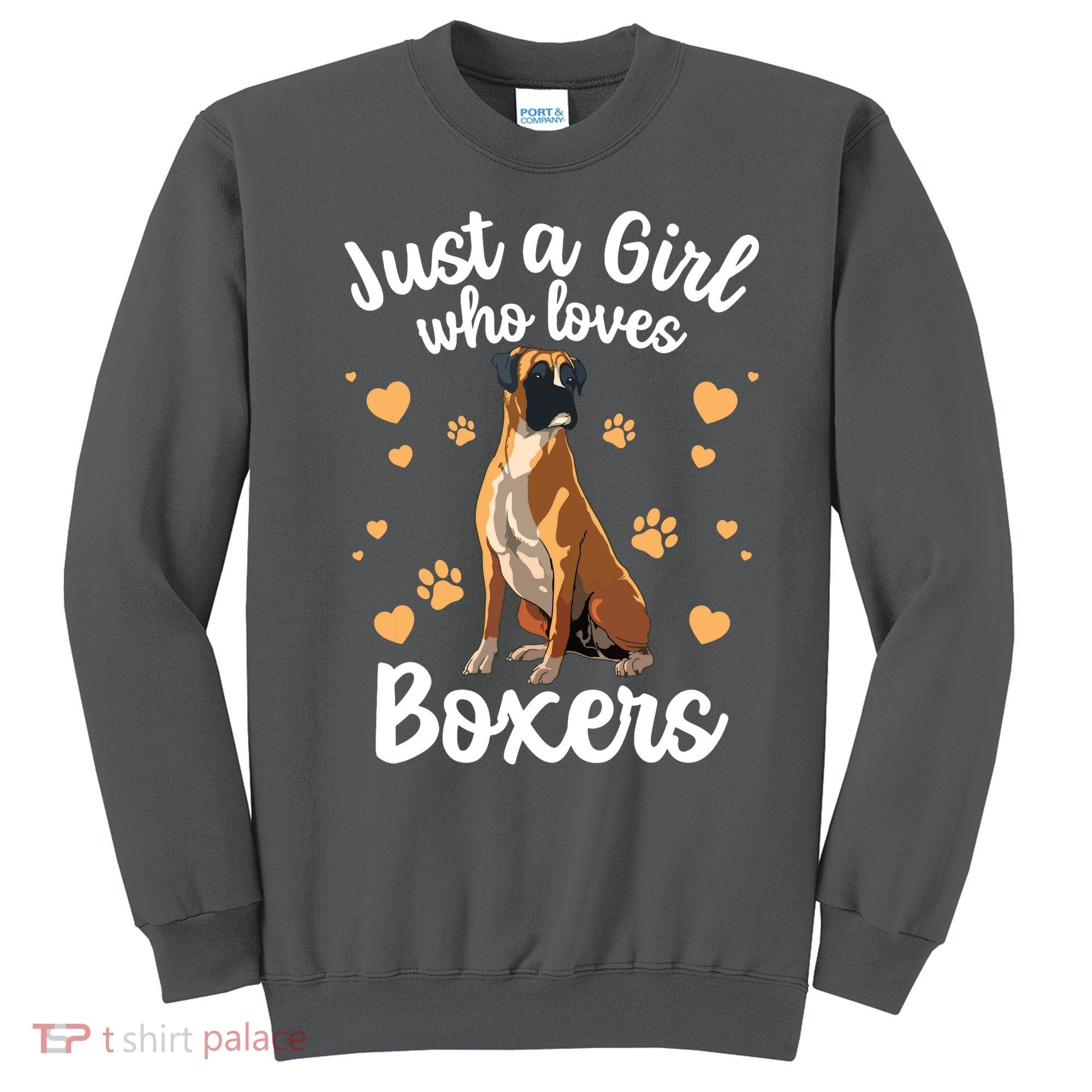 Cool Boxer Dog For Girl Women Dog Trainer Boxer Lovers Sweatshirt