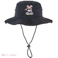 Cool Baseball Drip Bunny Rabbit Easter Bucket Hat thumb 0