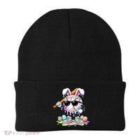 Cool Baseball Drip Bunny Rabbit Easter Beanie thumb 0