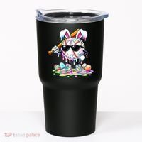 Cool Baseball Drip Bunny Rabbit Easter Tumbler thumb 0
