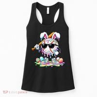 Cool Baseball Drip Bunny Rabbit Easter Women's Tank Top thumb 0