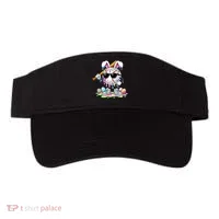 Cool Baseball Drip Bunny Rabbit Easter Visor thumb 0