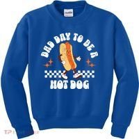 Checkered Bad Day To Be A Hot Dog 4th Of July Kids Sweatshirt thumb 0