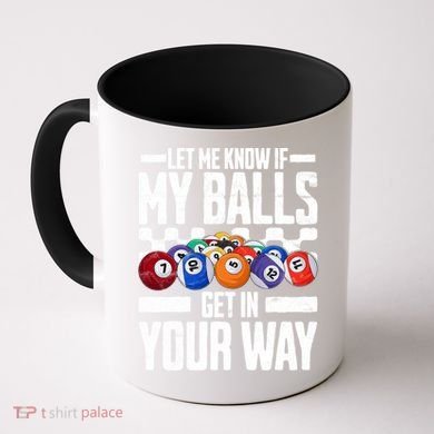 Cool Billiards Design Funny Billiard Pool Player Gift Coffee Mug