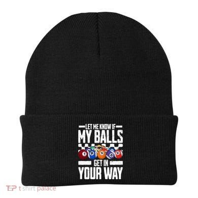 Cool Billiards Design Funny Billiard Pool Player Gift Beanie