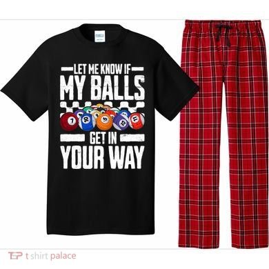 Cool Billiards Design Funny Billiard Pool Player Gift Pajama Set