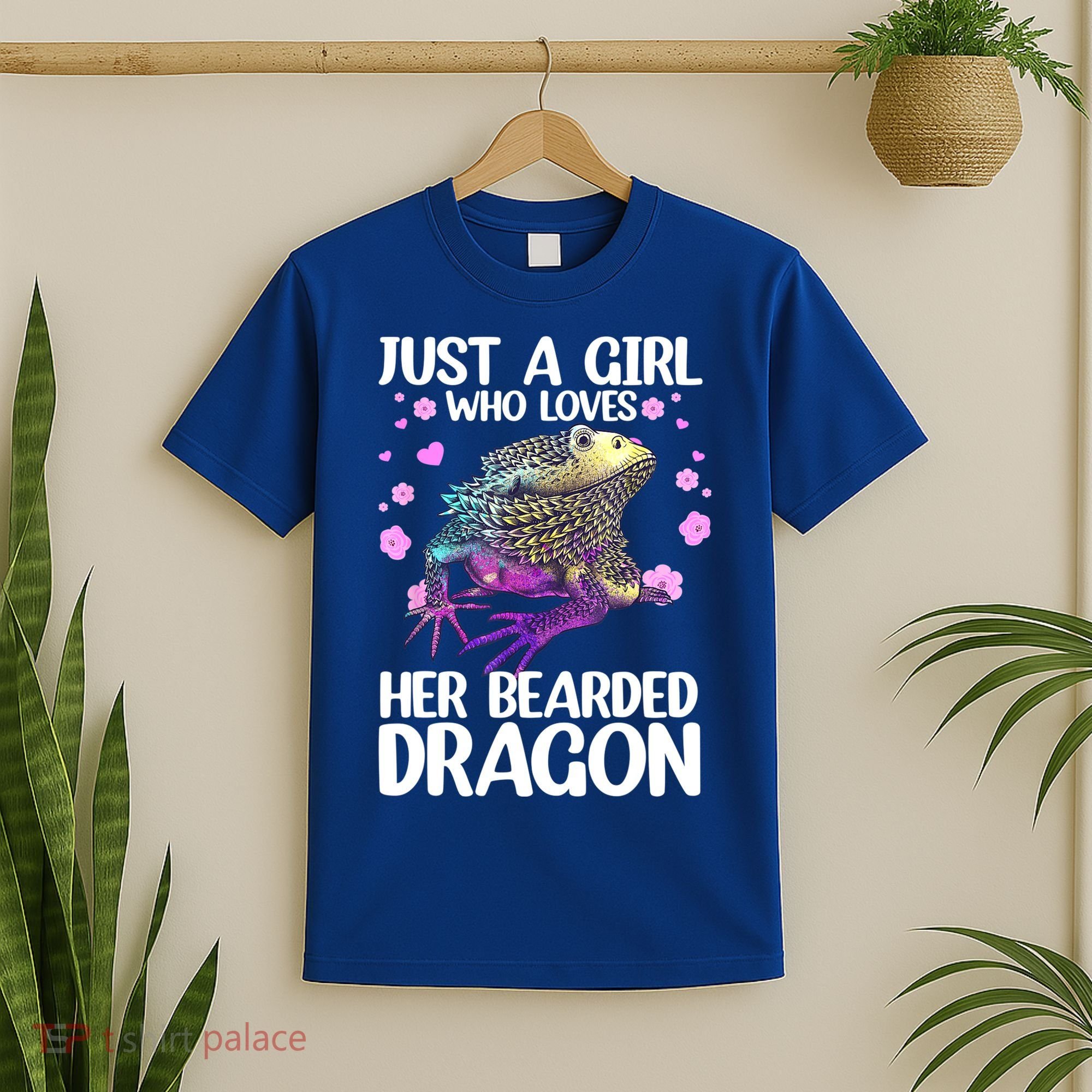 Cute Bearded Dragon For Women Girls Bearded Dragon Lovers T-Shirt