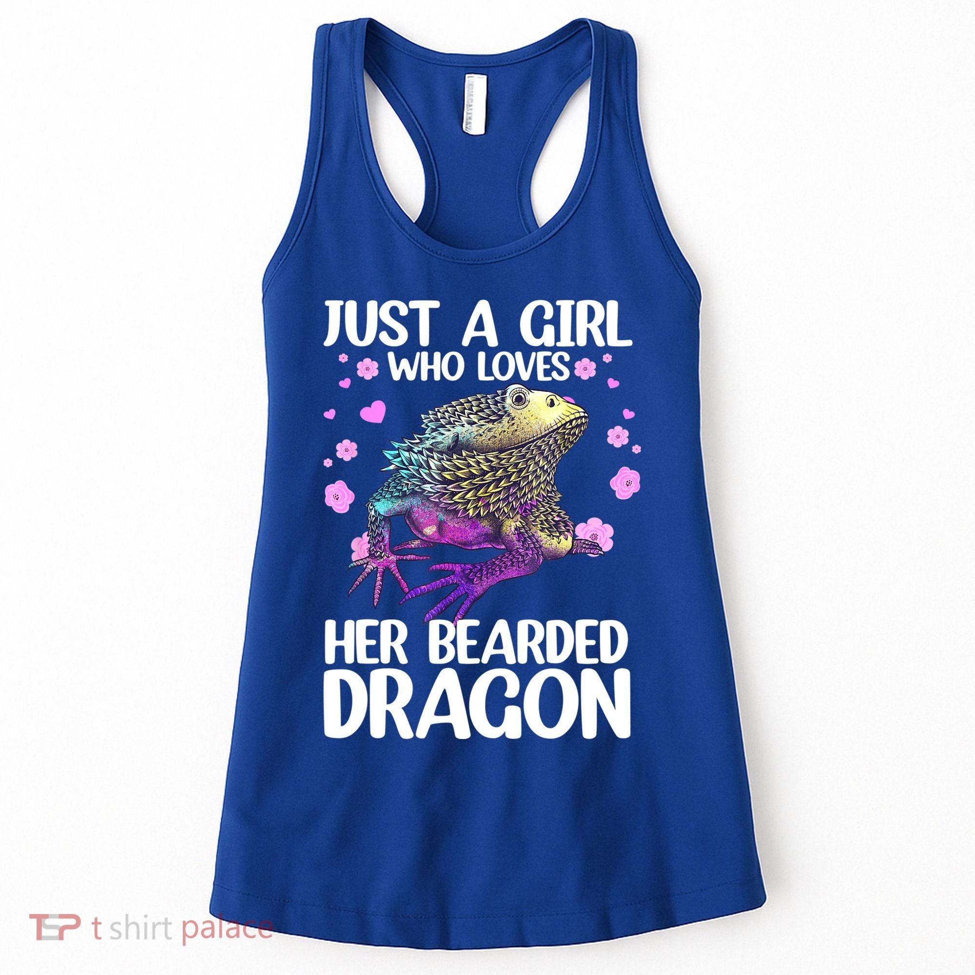 Cute Bearded Dragon For Women Girls Bearded Dragon Lovers Women's Tank Top