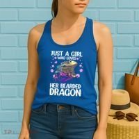 Cute Bearded Dragon For Women Girls Bearded Dragon Lovers Women's Tank Top thumb 2