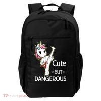 Cute But Dangerous Funny Karate Taekwondo Backpack thumb 0