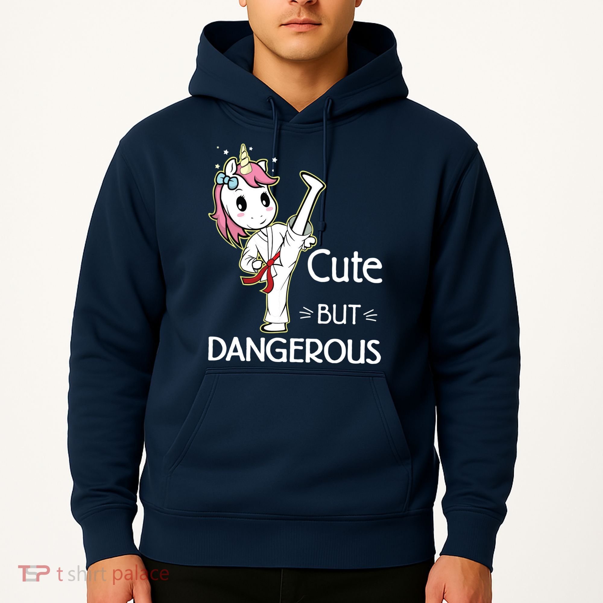 Cute But Dangerous Funny Karate Taekwondo Hoodie