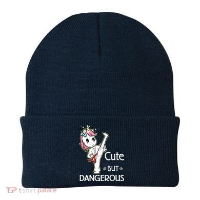 Cute But Dangerous Funny Karate Taekwondo Beanie