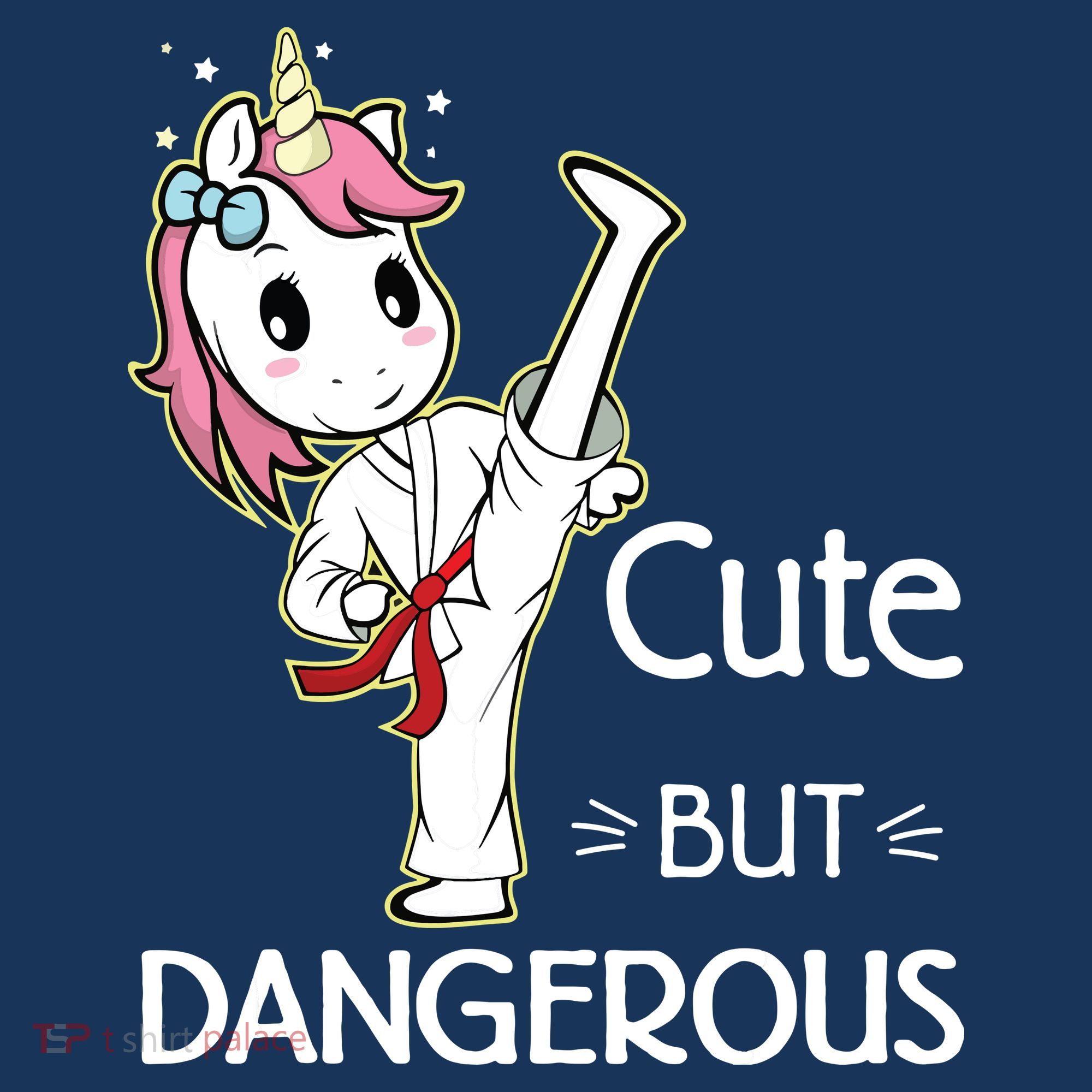 Cute But Dangerous Funny Karate Taekwondo Tall Sweatshirt