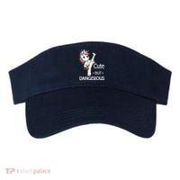 Cute But Dangerous Funny Karate Taekwondo Visor thumb 0