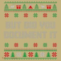 Christmas But Did You Document It Ugly Office Party Sweater Hoodie thumb 7