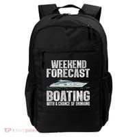 Cute Boat Drinking Art For Women Boating Pontoon Captain Backpack thumb 0