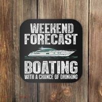 Cute Boat Drinking Art For Women Boating Pontoon Captain Coaster thumb 0