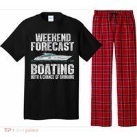 Cute Boat Drinking Art For Women Boating Pontoon Captain Pajama Set thumb 0