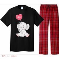 Cute Baby Elephant With Balloon Pajama Set thumb 0