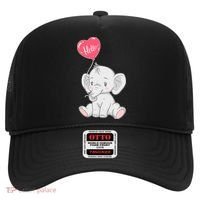 Cute Baby Elephant With Balloon Hat thumb 0