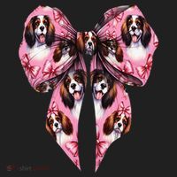 Coquette Bow English Springer Spaniel Dog Mom Girl Beanie thumb 2