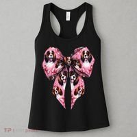 Coquette Bow English Springer Spaniel Dog Mom Girl Women's Tank Top thumb 3