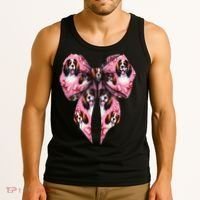 Coquette Bow English Springer Spaniel Dog Mom Girl Tank Top thumb 3