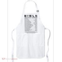 Christian Bible Emergency Numbers Apron thumb 0