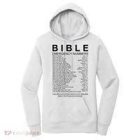 Christian Bible Emergency Numbers Women's Hoodie thumb 0