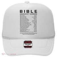 Christian Bible Emergency Numbers Hat thumb 0