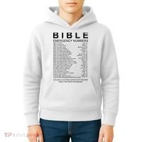 Christian Bible Emergency Numbers Kids Hoodie thumb 4
