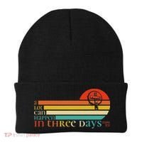 Christian Bible Easter Day A Lot Can Happen In 3 Days Mark 9 Beanie thumb 0