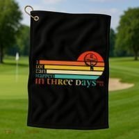 Christian Bible Easter Day A Lot Can Happen In 3 Days Mark 9 Golf Towel thumb 1