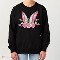 Cute Bunny Ears Easter Women's Sweatshirt thumb 0