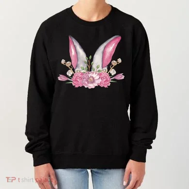 Cute Bunny Ears Easter Women's Sweatshirt