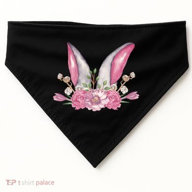 Cute Bunny Ears Easter USA-Made Doggie Bandana