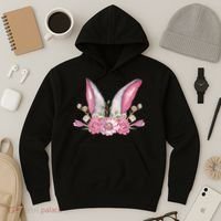 Cute Bunny Ears Easter Hoodie thumb 3