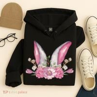Cute Bunny Ears Easter Hoodie thumb 4
