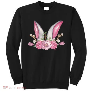Cute Bunny Ears Easter Sweatshirt