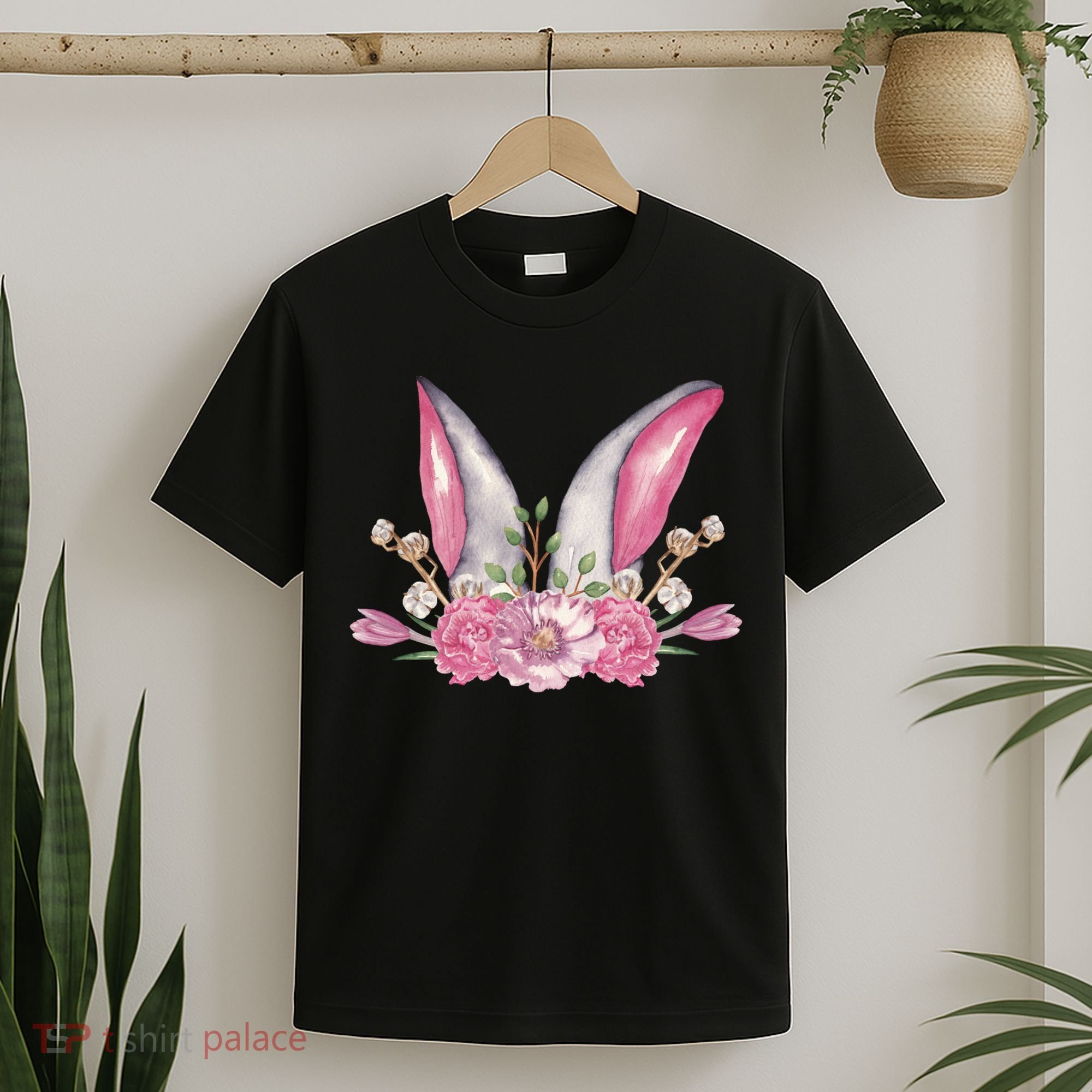 Cute Bunny Ears Easter T-Shirt