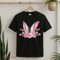 Cute Bunny Ears Easter T-Shirt thumb 2