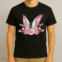 Cute Bunny Ears Easter T-Shirt thumb 3
