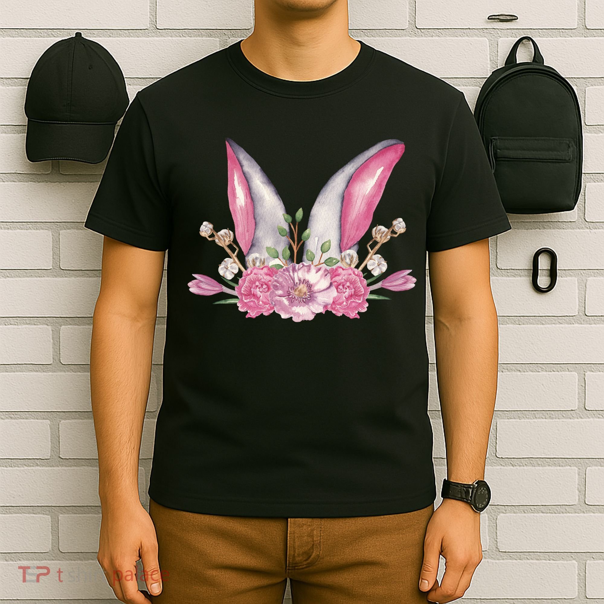 Cute Bunny Ears Easter T-Shirt