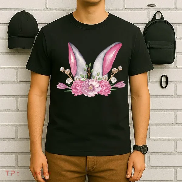 Cute Bunny Ears Easter T-Shirt