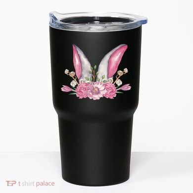 Cute Bunny Ears Easter Tumbler