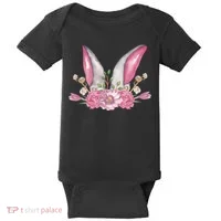 Cute Bunny Ears Easter Baby Bodysuit thumb 0