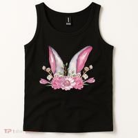 Cute Bunny Ears Easter Tank Top thumb 2